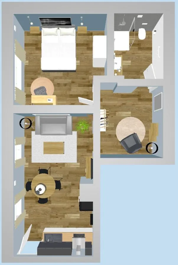 ferienhofEICHENBERG Haundorf Apartment