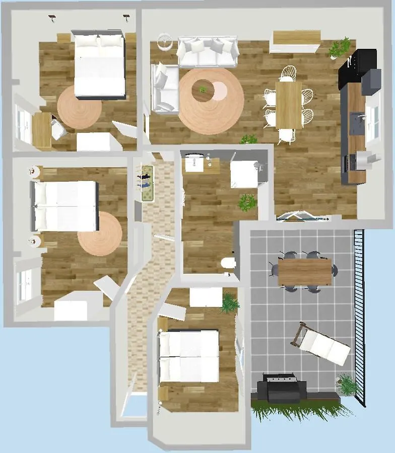 Apartment ferienhofEICHENBERG Haundorf Deutschland
